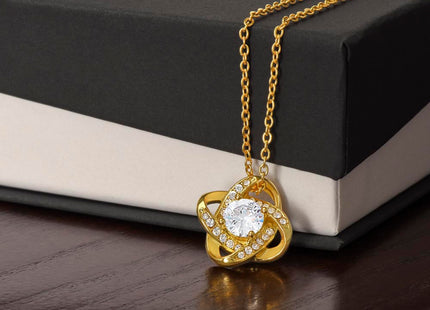 Elegant Love Knot Necklace