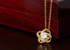 18k Yellow Gold Finish / Luxury Box